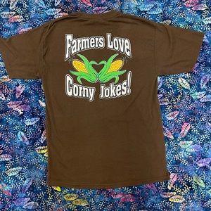Corny Farmer FFA T-Shirt size medium Unisex
